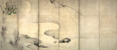 Pino e prugna al chiaro di luna da Kaiho Yusho